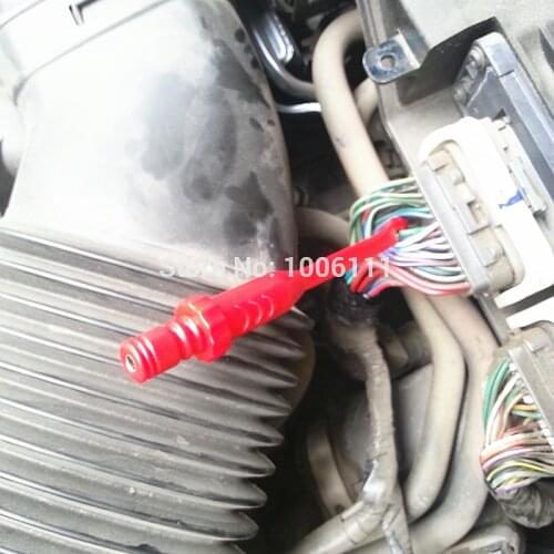 4PCS New Piercing Test Clip With 4mm Banana Seat, Heavy-Duty Insulation Piercing Probe Automotive Test Clip With Back Probe