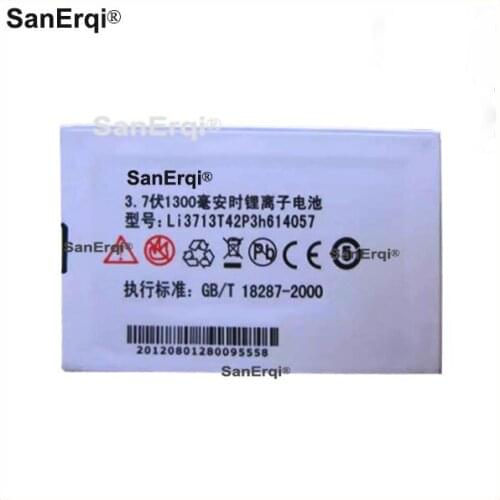 3.7V 1300mAh Li3713T42P3h614057 For ZTE G660 G380 F165 T165I Battery
