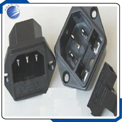 5PCS/LOT Three phase fuse holder with safety tube socket AC