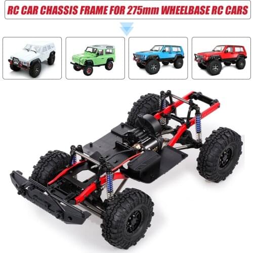 AUSTAR A2X-313C RC Car Chassis 275mm Wheelbase Chassis Frame 540 35T Motor for 1/10 RC Crawler Car Axial SCX10 II RC Car