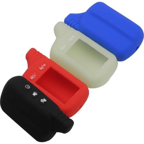 Bilchave 10pcs Silicone Remote Car Key Case Cover For Tomahawk TZ9030 TZ9020 TZ9031 TZ7010 Scher-khan Car-Styling Hoder