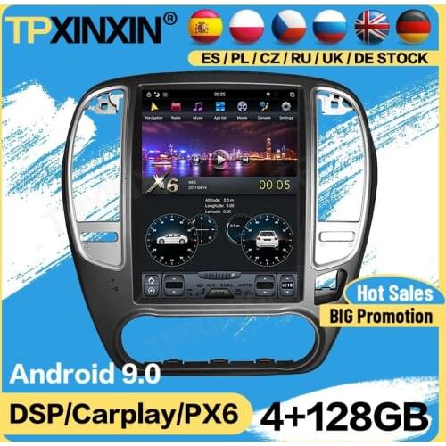 Carplay Tesla 128G Radio With Stereo Android For Nissan sylphy 200 2006 2007 2008 2009 2010 2011 2012 GPS Player Audio Head Unit
