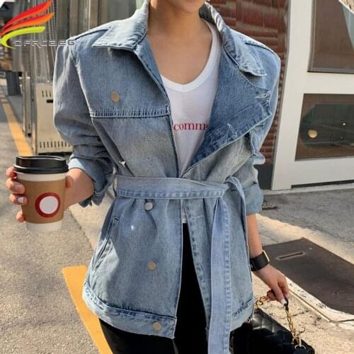 Женские синие куртки DFRCAEG China At AliExpress