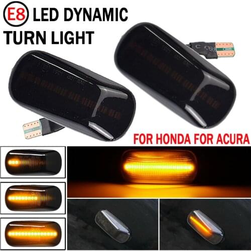 2pcs Sequential Dynamic Flowing LED Side Marker Light Turn Signal Light Blinker For Honda Fit/Jazz 2002-2016