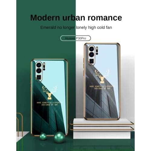 Electroplate Soft Phone Case For Huawei P30 40 Pro Nova7 6 5 Pro 4 3 Play 4T Pro Ultrathin Protective GKK Cover Anti-Shock Shell