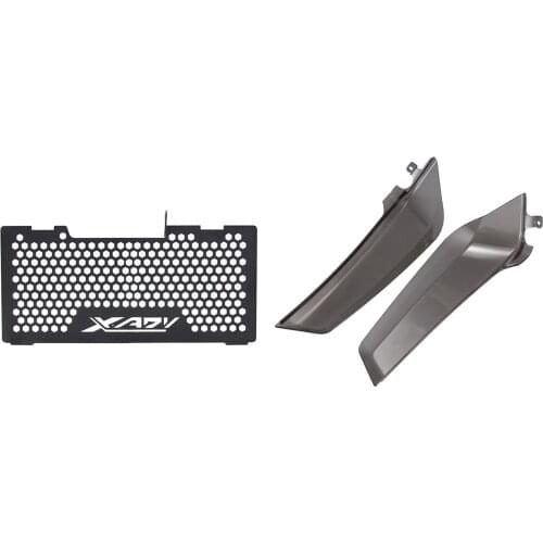 Radiator Grille Cover for Honda X-ADV 750 XADV750 2017-2018 XADV & Legguards Leg Guards for Yamaha X-Max 250 Xmax 300