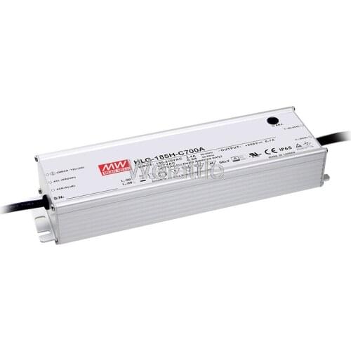 MEAN WELL original HLG-185H-C1400D 71V ~ 143V 1400mA meanwell HLG-185H-C 200.2W LED Driver Power Supply D Type
