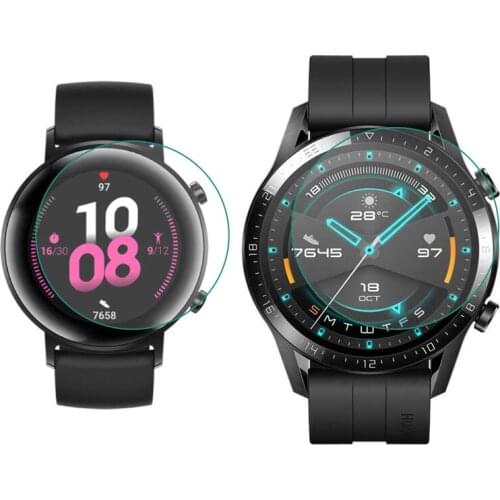 Soft TPU Clear Protective Film For Huawei Smart Watch GT 2 42MM 46MM GT2 Sport Smartwatch Full Screen Protector Cover (Not Glass