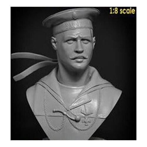 New Unassembled 1/10 ancient WARRIOR with Helmet bust Resin Figure Unpainted Model Kit