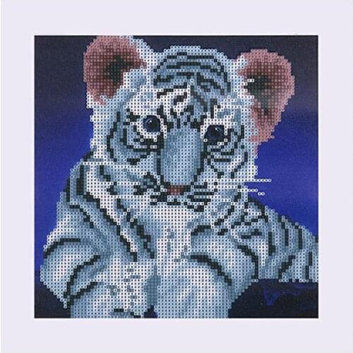 Full Round Drill DIY Diamond Painting Animal tiger 3D Embroidery Cross Stitch 5D Home Decor Gift