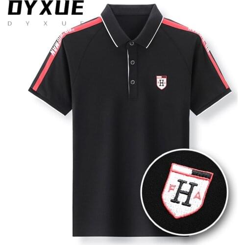Polo shirt men Quality Cotton Polos Men Embroidery Polo Shirt Men Summer Casual Male Tops Clothing Men tee
