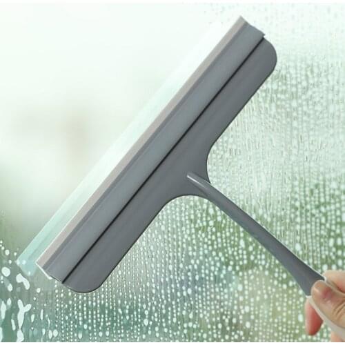 Glass Wiper PP/TPR Cleaner Squeegee for Household 3Colors Multi Purpose Window Bathroom Supplies