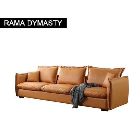 Modern living room fabric sofa simple technology fabric sofa living room combination