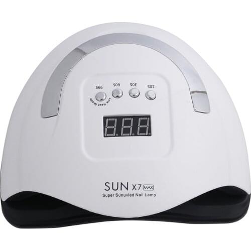 Nail Dryer SUN X7 MAX Phototherapy Lamp LED UV Lamp Nail Polish Drying Lamp Professional Nail Lamp for Nails