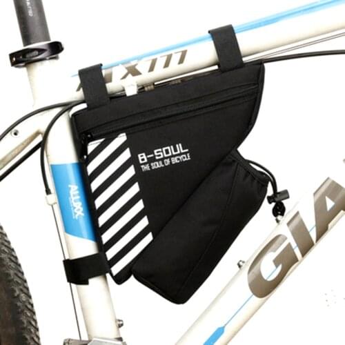 Waterproof Cycling Top Tube Bag Triangle Bicycle Bag with Water Bottle Mountain Bike Kettle Bag Tube Bag Bicycle Accessories
