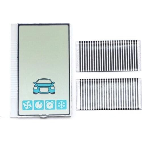 10 pieces. Two-way car alarm A93 LCD with remote control LCD adapts to starline A93 using Zebra paper LCD screen