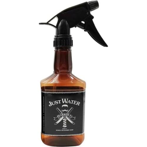 350ml Hairdressing Spray Bottle Delicate Design Practical Superior Quality Retro Salon Barber Hair Oil Head Watering Can