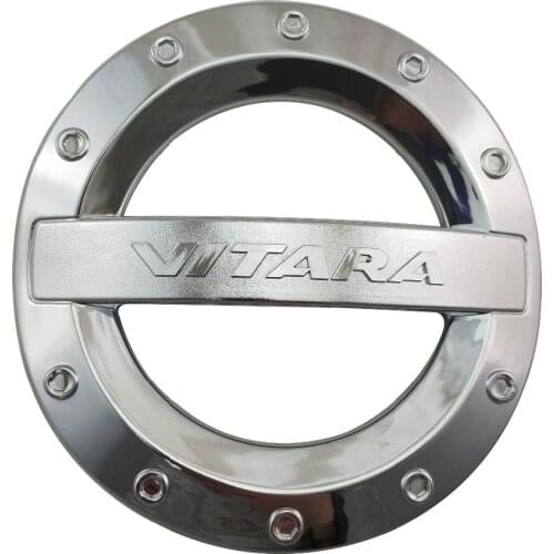 ABS Chrome Car Fuel Tank Cover accessories Styling Auto Oil For Suzuki Grand Vitara JT 2005-2014