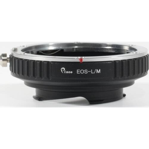 Pixco For EOS-L/M Lens Adapter Suit For Canon EOS EF Lens to Camera Leica M Mount Camera M10-D/M10-P/M10/M9-P/M9/M8.2/M7/M6/M5