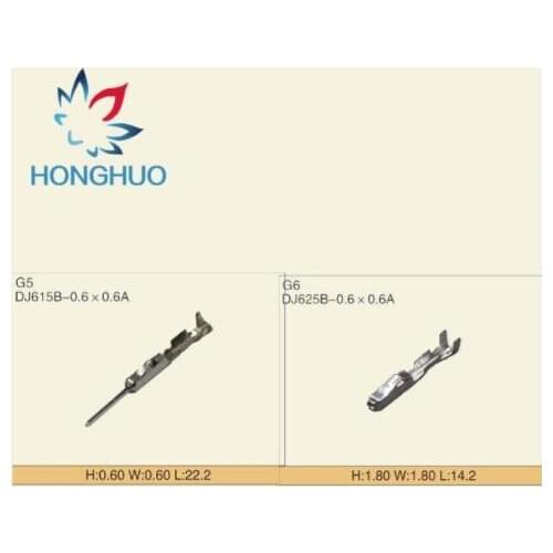 Free shipping 1.6 series wire terminal Crimp terminal auto electrical male terminal for 963900-1/964265-2/1703278-2