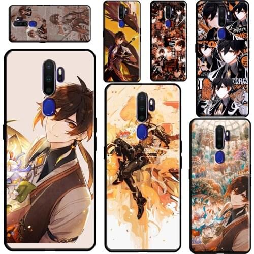 Zhongli Genshin Impact For OPPO A31 A53 2020 A5 A9 A1K A15 A3S A5S A52 A72 A92 A83 A91 A93 Reno2 Z F5 F7 Case