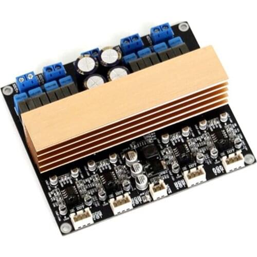 TPA3255 Four-Channel High-Power Digital Class D DC24-48V Power Amplifier Board