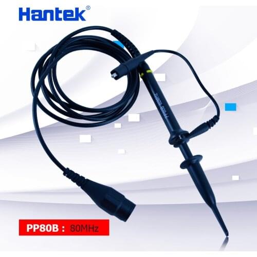 Digital Oscilloscope Probe X1 X10 80Mhz PP-80B Osciloscopio Test Probes for Hantek osciiloscope 130cm length