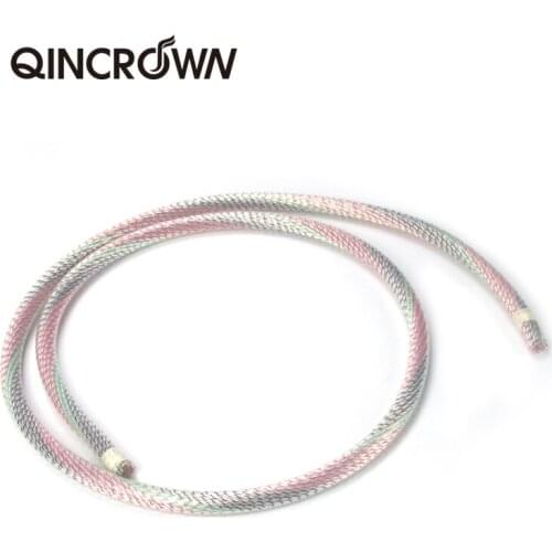 Hi-End Top-rated Silver Plated + shield power line HIFI POWER CABLE 7N OFC Power Cord