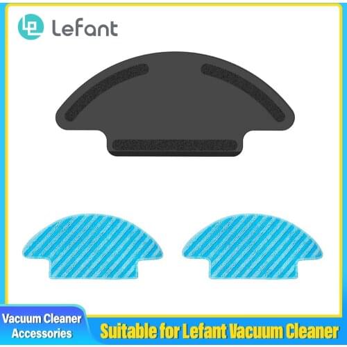 Lefant M210/M210B/M213 Robot Vacuum Cleaner Accessories For The Wiping Function 1 Bracket + 2 Mop
