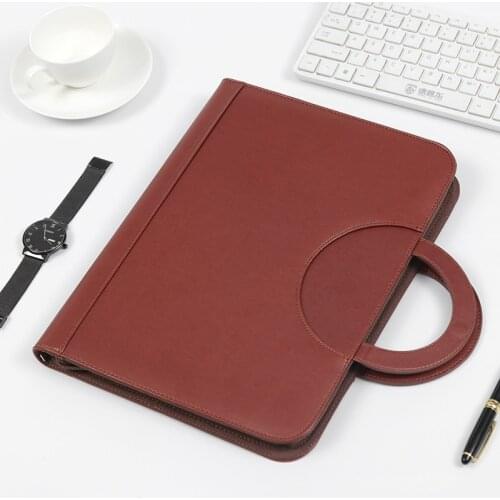 Multifunctional File Pack Zipper Manager Clip Portable Folder Sales Folder