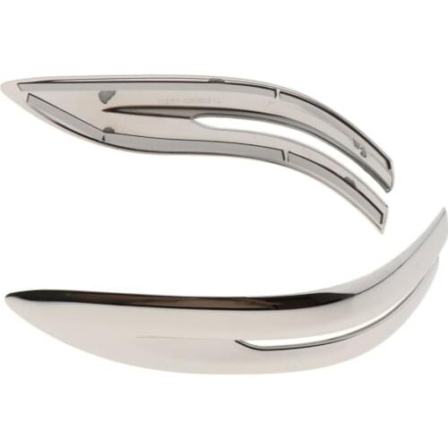 Durable Rear View Door Mirror Cover Decor Trim ABS Chrome for Honda