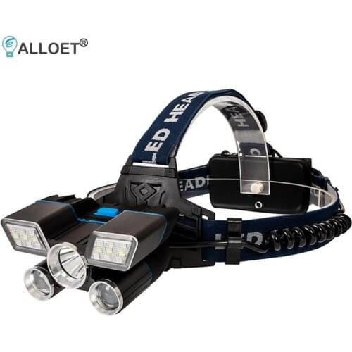 Headlamp USB Rechargeable Head Lamp USB Rechargeable Headlamp Flashlight LED Head Light for Outdoor Running Camping