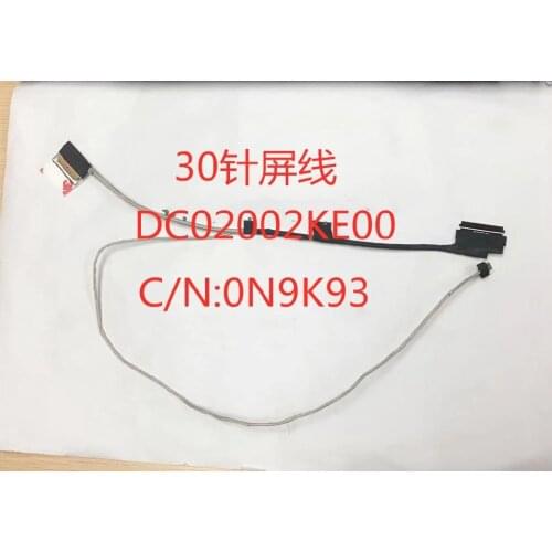 New For Dell 14 5000 5468 N5468 I5468 DC02002KE00 0N9K93 30pin screen cable