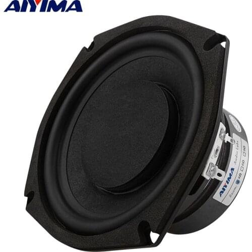 AIYIMA 5.25 Inch Subwoofer Speaker 4 8 Ohm 120 W High Power Music DIY Speaker For Bookshelf Loudspeaker Sound System