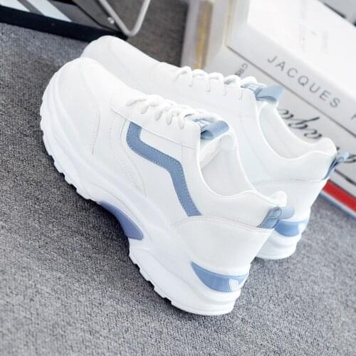 2021 Women Tennis Shoes Spring Women Trainers Outdoor Sport Shoes Platform Chunky Sneakers Ladies Dad Shoes