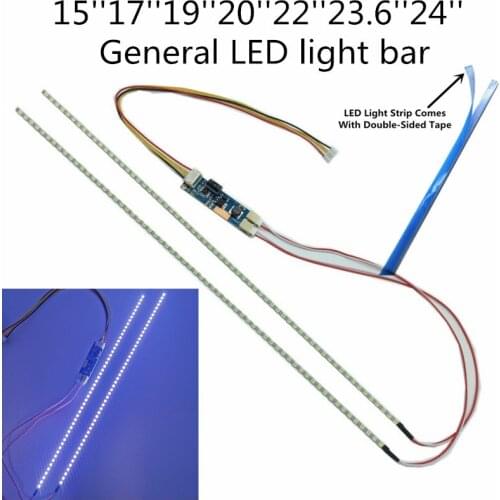 1set 15‘’-315 17‘’-350 19‘’-417 22‘’-490 23.6-540mm LED Backlight Lamps light strip LCD Universal pc accessories Module board