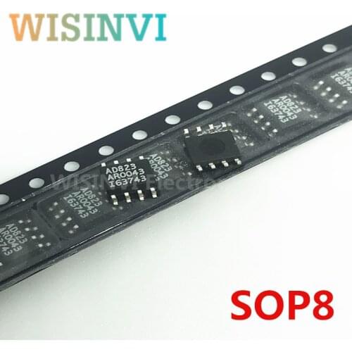 10 PCS AD823ARZ AD823AR AD823A AD823 SOP8 OPAMP JFET 2 CIRCUIT