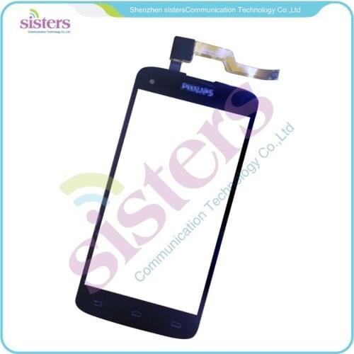 10pcs Wholesale Touch Screen Panel Digitizer Glass Lens Sensor Repair Replacement Parts For Philips i908 Free Shipping
