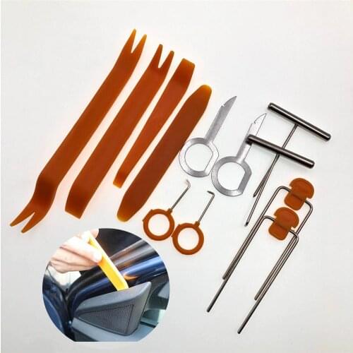 12pcs Removal Installer Tool Kit For Skoda Octavia Yeti Roomster Fabia Rapid Superb KODIAQ Citigo