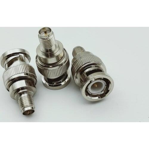 30pcs RP SMA female jack to BNC male plug RF Coaxial adapter