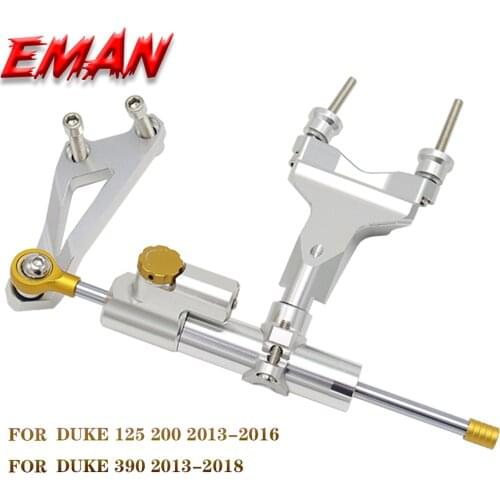 FOR KTM DUKE125 200 2013-2016 DUKE 390 Motorcycle Accessories Steering Dampers Stabilizer Shock Absorber Direction Mount Bracket