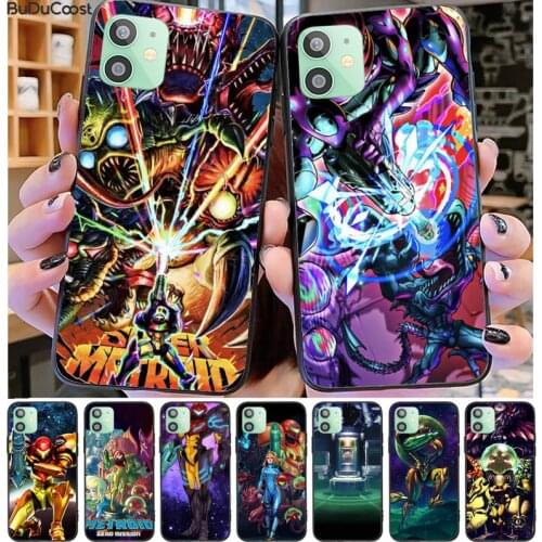 Samus Aran Metroid Phone Case For Iphone 12 Pro Max 11 Pro XS MAX 8 7 6 6S Plus X 5S SE 2020 XR Case