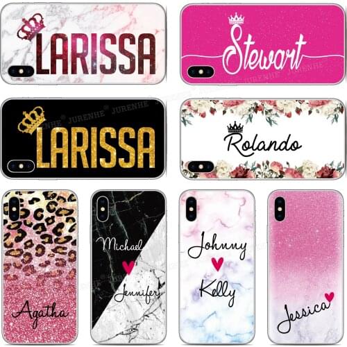 DIY Personalize Custom Name Phone Case For Sharp Aquos R5G S2 R R3 V Zero 2 R2 Compact S3 High Sense 3 Lite Plus Customize Cover