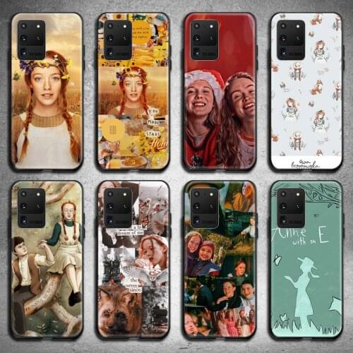 TOPCASHOP Anne with an E Phone Case for Samsung S20 plus Ultra S6 S7 edge S8 S9 plus S10 5G lite 2020