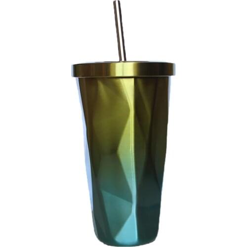 Travel Mug Stainless Steel Tumbler Coffee Vacuum Cup Color Changes Design