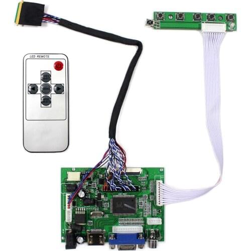 HD MI VGA 2AV Remote LCD Controller Board VS-TY2662-V1 Work For Lots of LCD Panel