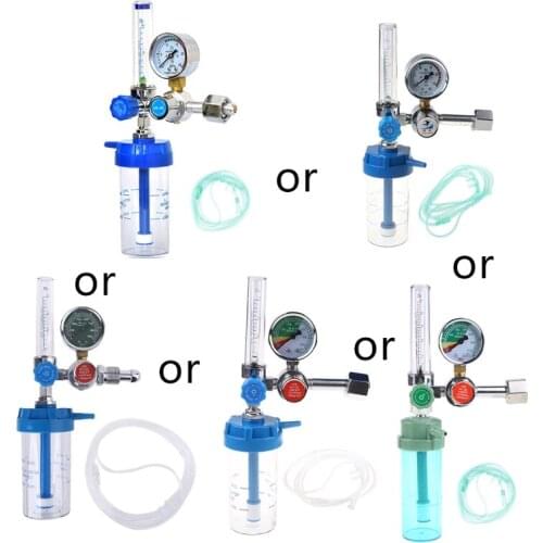 M4YC G5/8 Oxygen Flow Meter Absorber Suspension Type Pressure Gauge inhaler Regulator