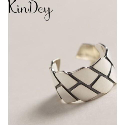 New Charming Big Cross Pattern Finger Ring for Women Vintage Boho Knuckle Party Rings Gothic Punk Jewelry Gifts for Girls