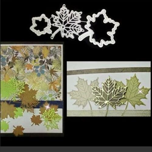 Maple leaves Metal Cutting Dies for DIY Scrapbooking Album Paper Cards Decorative Crafts Embossing Die Cuts