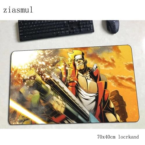Metal slug mouse pad thick Computer mat 70x40cm gaming mousepad large anime padmouse keyboard games pc gamer desk